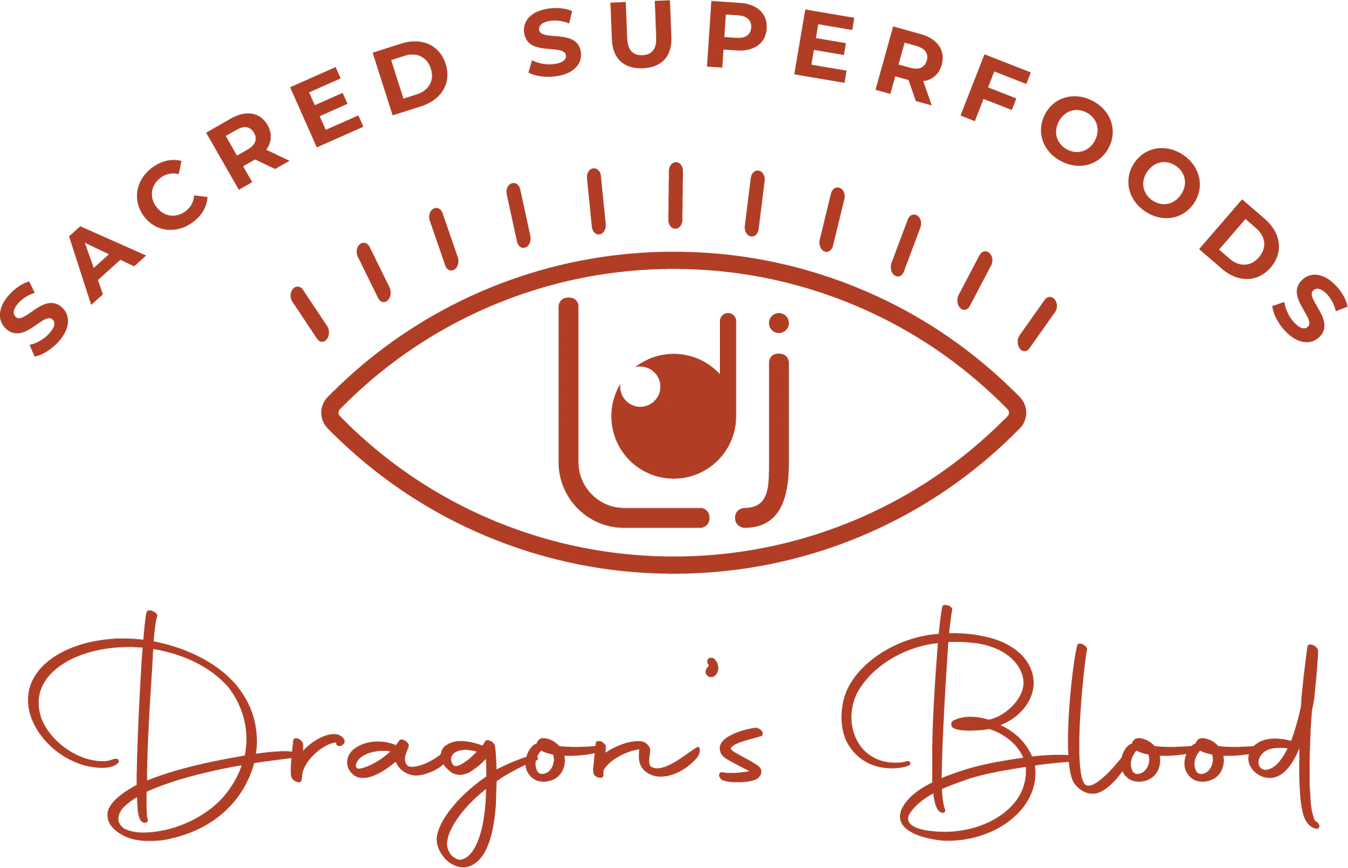 LDJ Sacred Superfoods Dragons Blood Logo